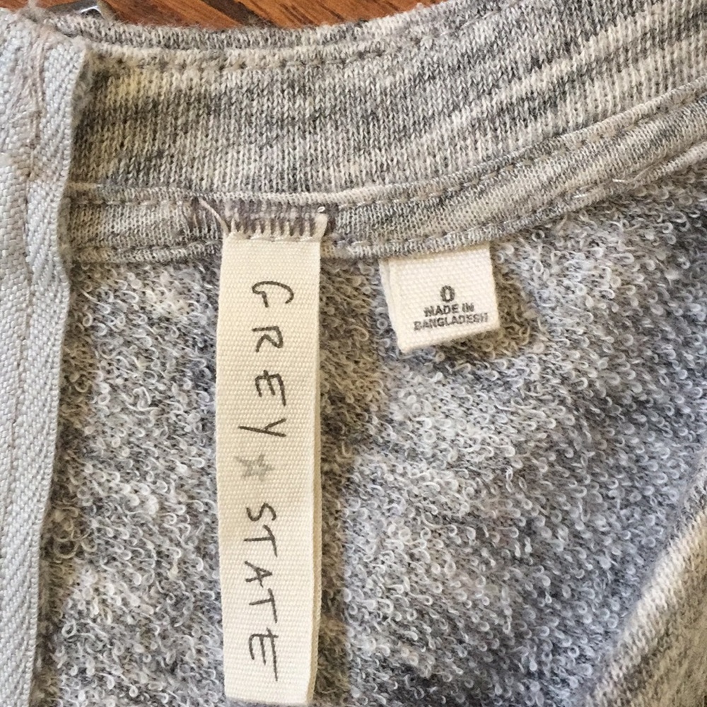 Grey State cotton knit casual dress - Picture 2 of 5